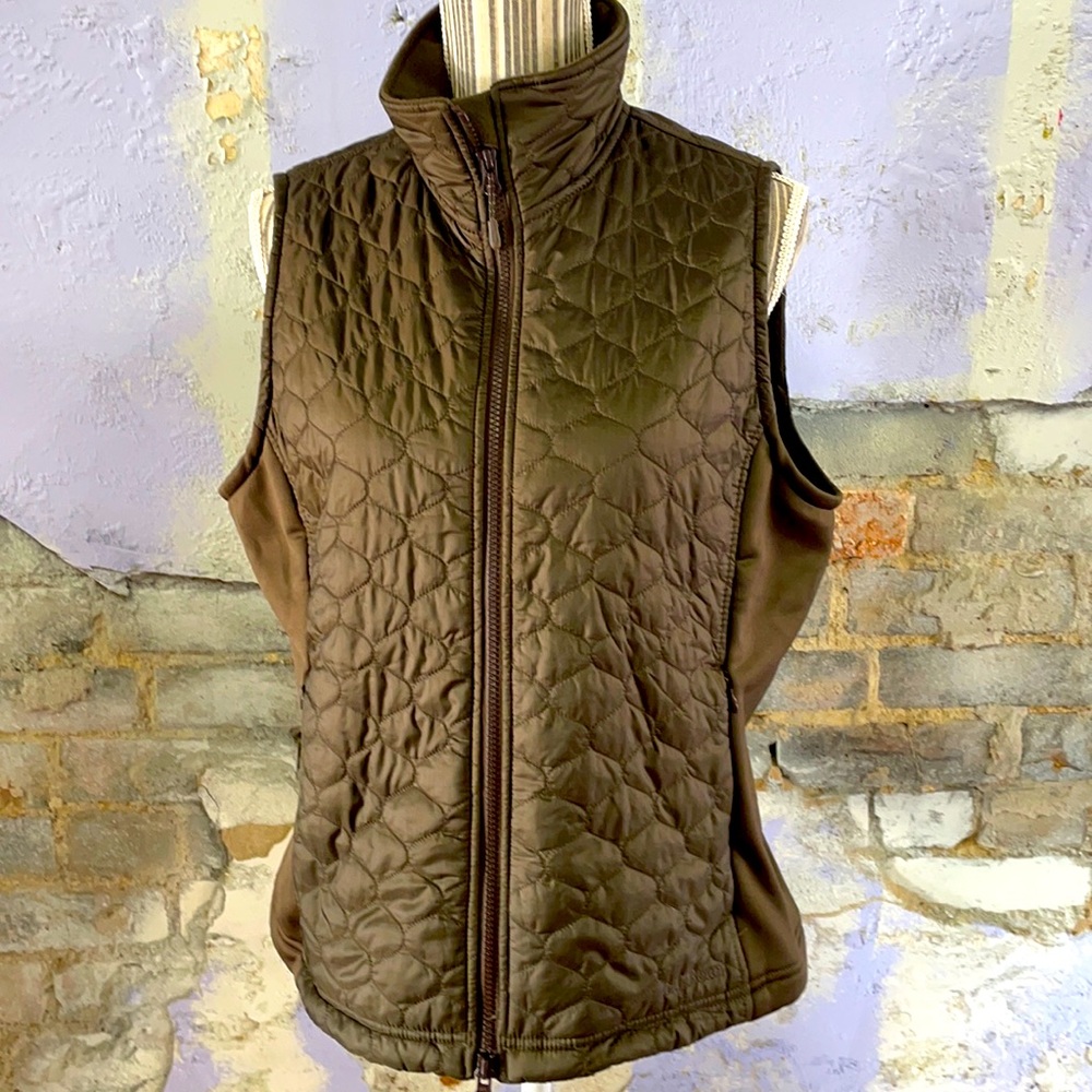 LL Bean zip up puffer vest